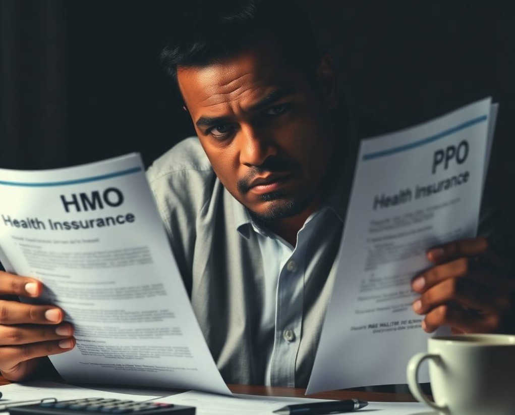 HMO PPO Health insurance